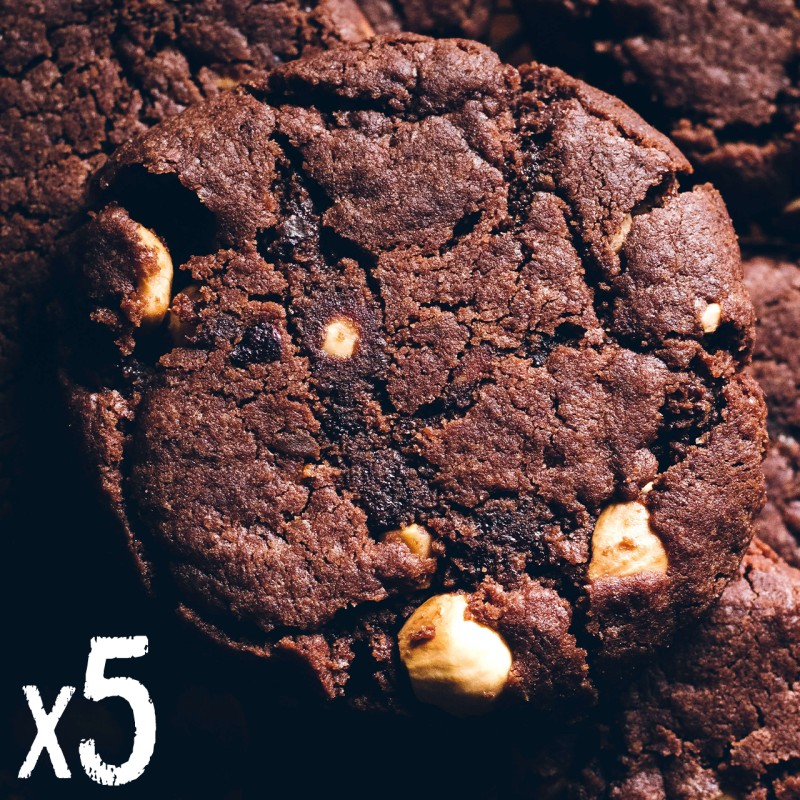 5 x Cookie Choco-noisettes pépites