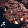 5 x Cookie Choco-noisettes pépites