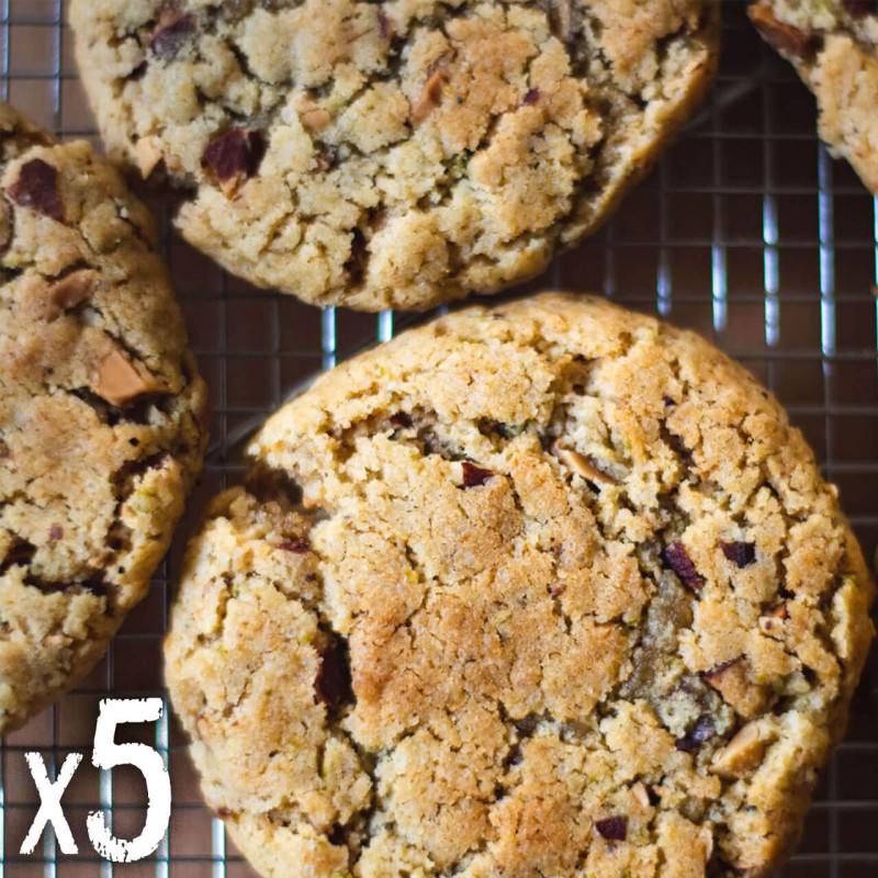 5 x Cookies Amandes - Cardamome