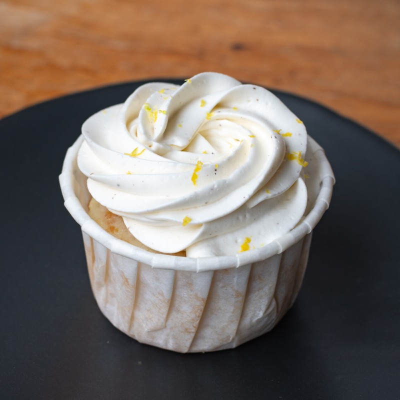 Cupcake Citron - Fleur d'oranger - Vanille