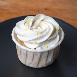 4 x Cupcakes Citron - Fleur d'oranger - Vanille