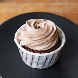 Cupcake Cacao-Framboise à...
