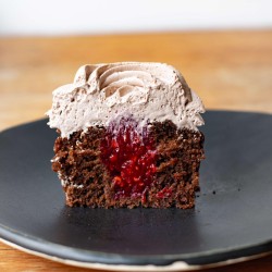 4 x Cupcake Choco-Framboise