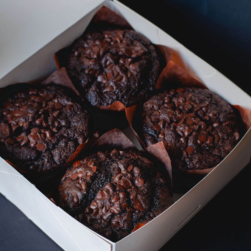 4 x Muffin Tout choco